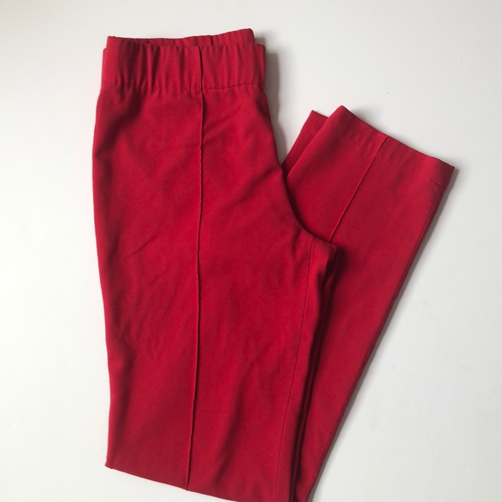 BCBGMaxAzria Red Track Pants